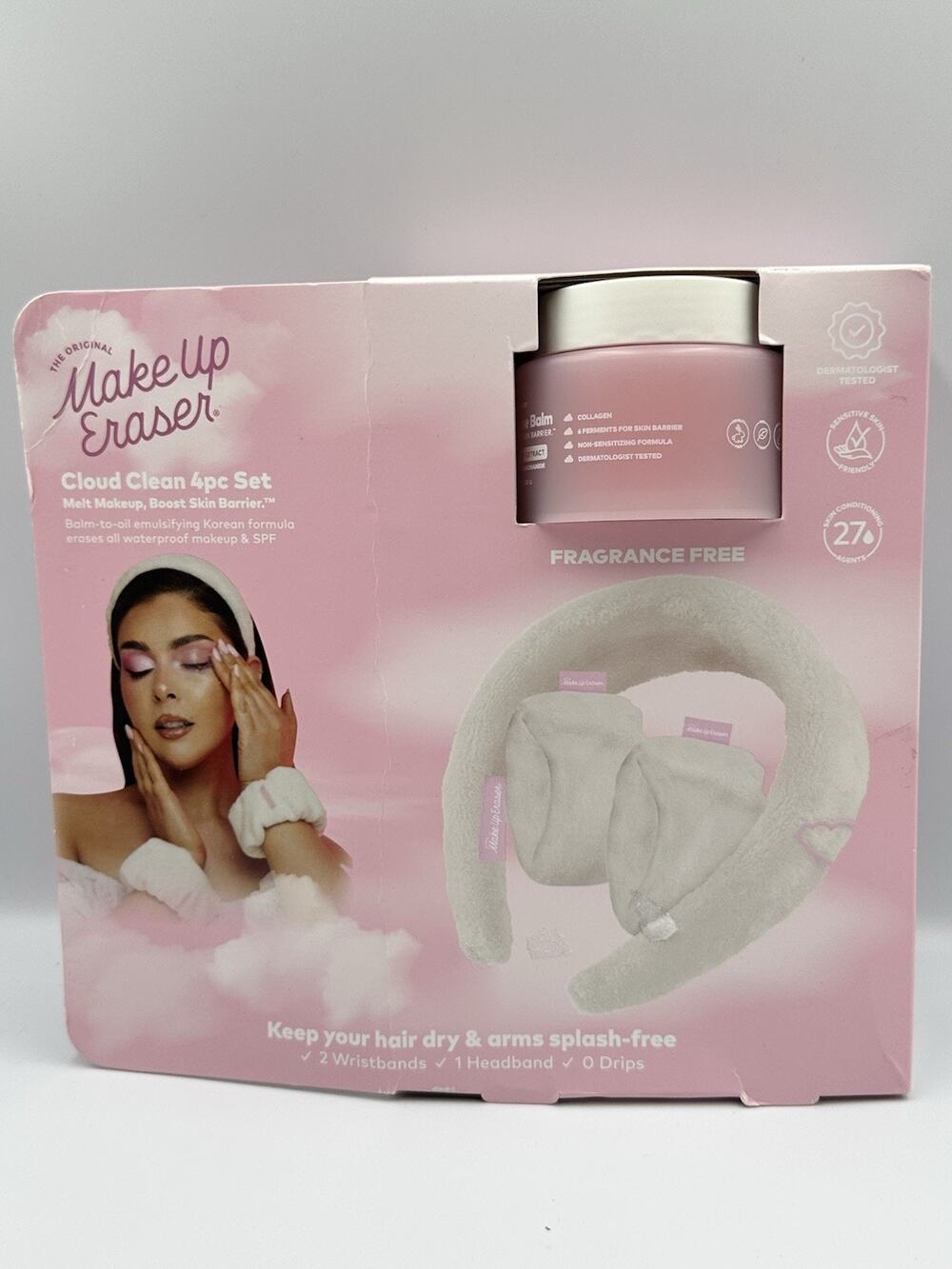 Make Up Eraser The Original Cloud Cleanse for Make Up Remover 4pc Set